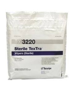 TX3220 Sterile TexTra sterile polyester wipers