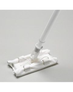Texwipe TX7103 ClipperMop Kit: 11" Mop Head, extension handle