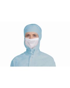 Attachable Polyester Face Mask for Cleanrooms