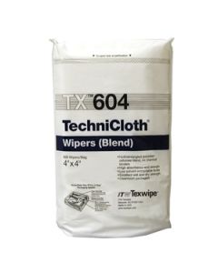 TX604 Texwipe TechniCloth 4"x4" Cleanroom Wipers