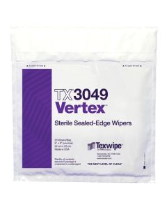 TX3049 Texwipe Sterile Vertex 9"x9" Cleanroom Wipers