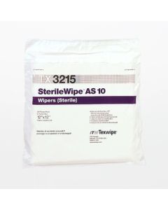 TX3215 Texwipe SterileWipe AlphaSorb 10 12"x12" Cleanroom Wipers