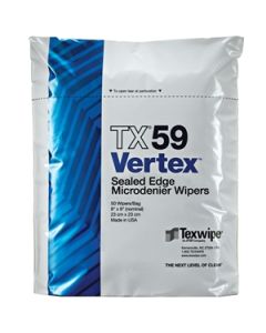 TX59 Texwipe Vertex 9"x9" Cleanroom Wipers
