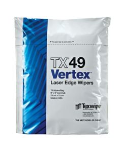 TX49 Texwipe Vertex 9"x9" Cleanroom Wipers