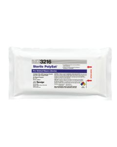 TX3216 Texwipe Sterile PolySat 9"x11" Cleanroom Wipers 70% IPA