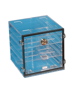 Clear Acrylic Desiccator Box: 12"w x 12"d x 12"h