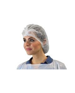 Keystone Pleated Bouffant (Blue or White)