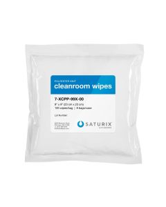 FG Clean Wipes Heavyweight Wiper: 9x9 Laundered, two layer 100% continuous filament polyester fiber, ultrasonic welded, sealed laser cut edges