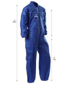 AlphaGuard Coveralls (Blue)