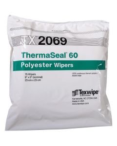 TX2069 Texwipe ThermaSeal 60 9"x9" Cleanroom Wipers