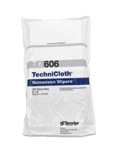 TX606 Texwipe TechniCloth 6"x6" Cleanroom Wipers