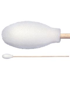 Texwipe TX720B Foam Covered Cotton Cleanroom Swab