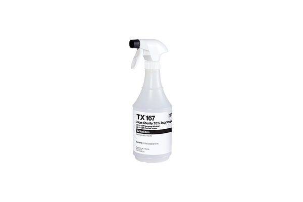 Texwipe TX167 70% Isopropyl Alcohol 16oz Trigger Spray Bottle