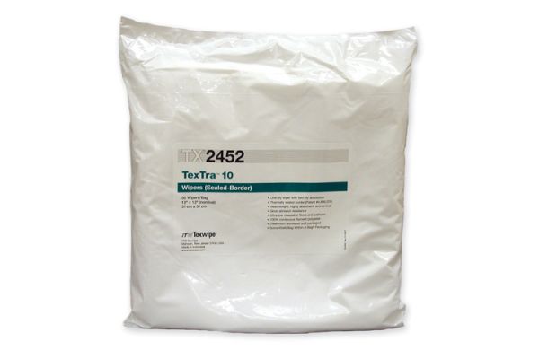 TX2452 Texwipe TexTra 10 12"x12" Cleanroom Wipers
