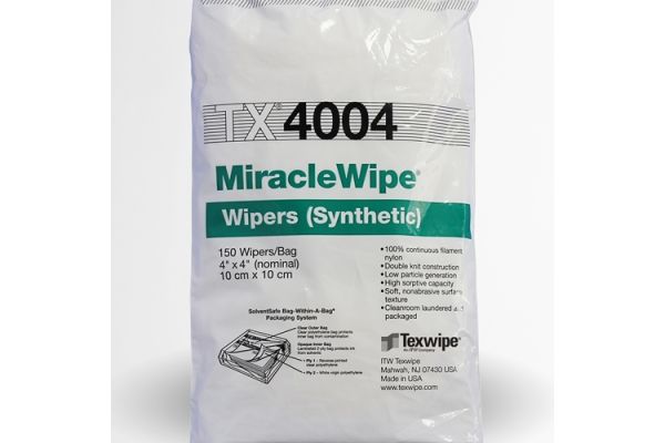 TX4004 Texwipe MiracleWipe 4"x4" Cleanroom Wipers
