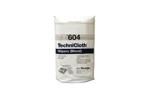 TX604 Texwipe TechniCloth 4"x4" Cleanroom Wipers
