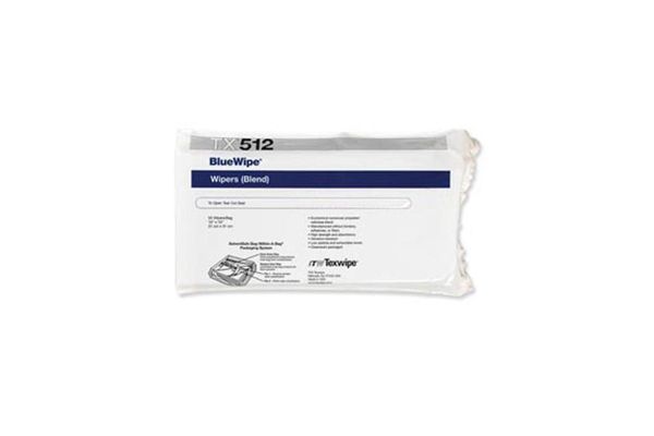 TX512 Texwipe BlueWipe 12"x12" Cleanroom Wipers