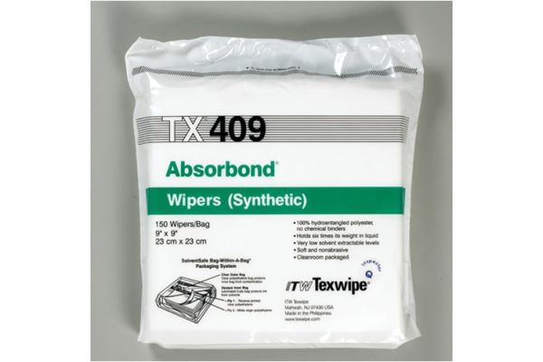 TX409 Texwipe Absorbond 9"x9" Cleanroom Wipers