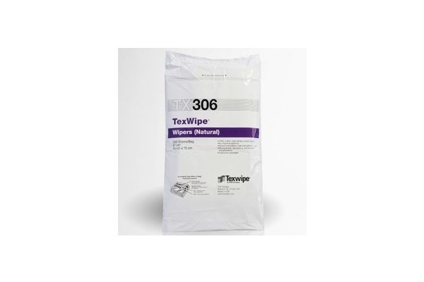 TX306 TexWipe Cotton 6"x6" Cleanroom Wipers 