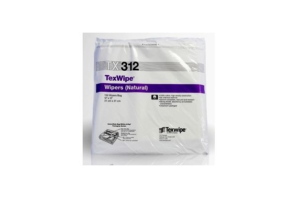TX312 TexWipe Cotton 12"x12" Cleanroom Wipers