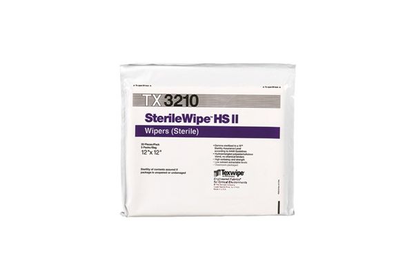 TX3210 Texwipe SterileWipe HS II 12"x12" Cleanroom Wipers