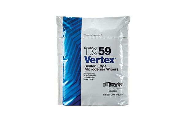 TX59 Texwipe Vertex 9"x9" Cleanroom Wipers