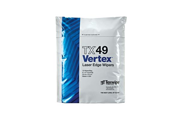 TX49 Texwipe Vertex 9"x9" Cleanroom Wipers