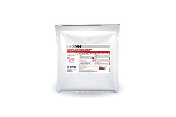 TX1084 Texwipe Vectra QuanSat 9"x9" Cleanroom Wipers 70% IPA