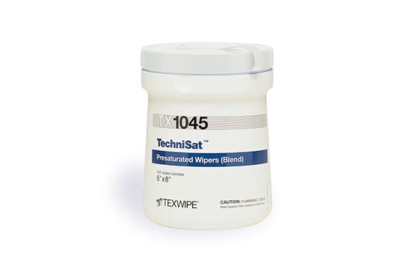 TX1045 Texwipe TechniSat 6"x8" Cleanroom Wipers 70% IPA