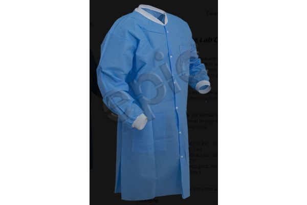 Blue High Performace SMS Lab Coat