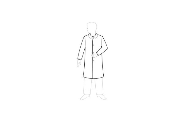 Keystone SMS Lab Coat (No Pockets)
