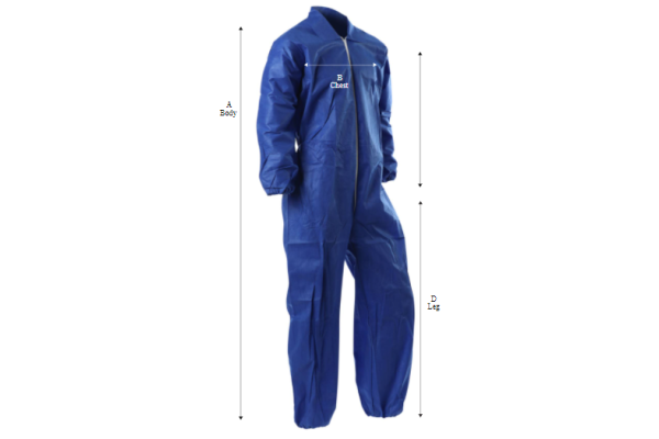 AlphaGuard Coveralls (Blue)