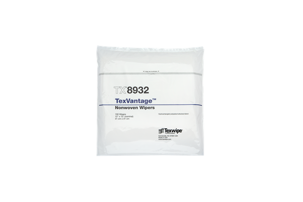 TX8932 TexVantage 12"x12" polyester/cellulose wipers