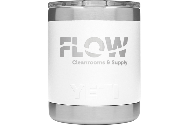 YETI Rambler 10oz Lowball by FLOW - White